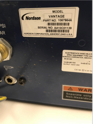 Manual Gun Controller, Nordson #Vantage, refurbished - Image 3