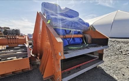 96" x 196" Vibramech #H2-48-24, double deck vibrating screen, 2010 - Image 2