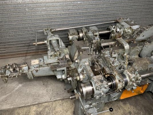 Wafios #S-140, nail header,.120"-.180" wire diameter, 1/2"- 5-1/2" nail length, 260 NPM, 10 HP - Image 4