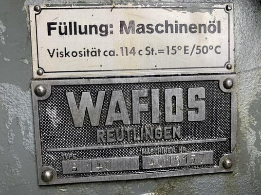 Wafios #S-140, nail header,.120"-.180" wire diameter, 1/2"- 5-1/2" nail length, 260 NPM, 10 HP - Image 7