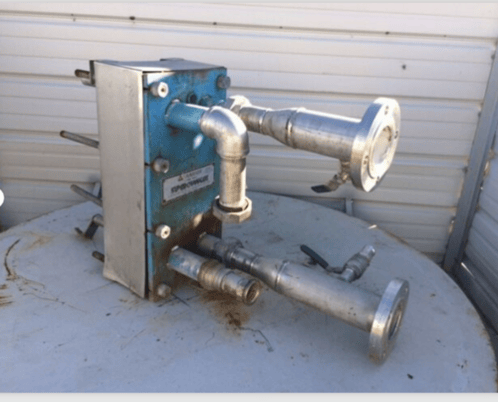 25.4 sq.ft. Tranter Super Charger Heat Exchanger #UXP-005-L-5-UJ-42, 98 psi - Image 1