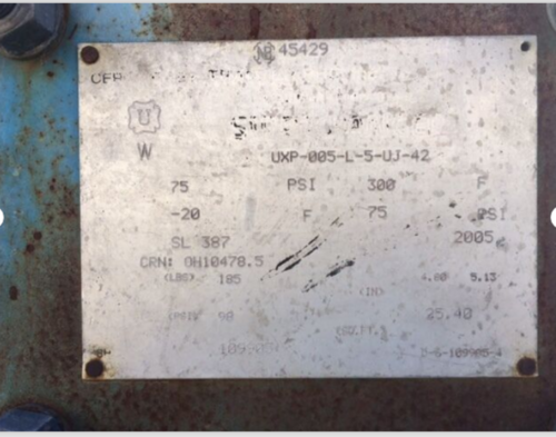 25.4 sq.ft. Tranter Super Charger Heat Exchanger #UXP-005-L-5-UJ-42, 98 psi - Image 2