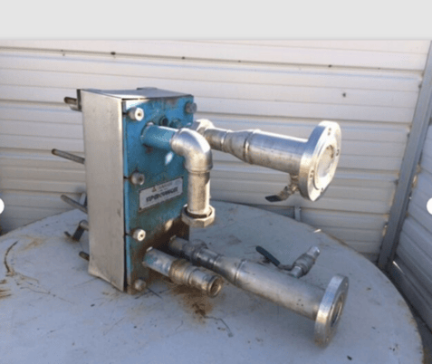 25.4 sq.ft. Tranter Super Charger Heat Exchanger #UXP-005-L-5-UJ-42, 98 psi - Image 3