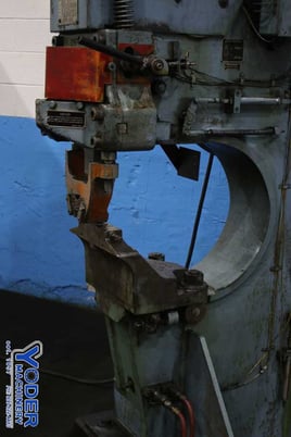6" x 6" x 1/2" Buffalo #2-1/2B, ironworker, 105 ton, 24" throat, 7-1/2 HP, 1977, #76112 - Image 2