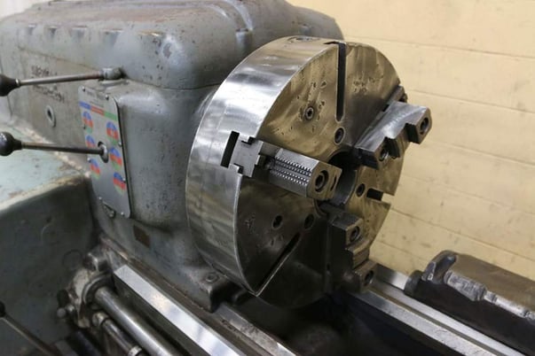 22" x 36" American #Pacemaker, engine lathe, 14" swing over cross slide, 3-jaw 18" chuck, 10 HP, #68719 - Image 3