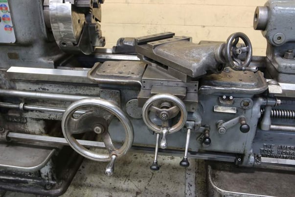 22" x 36" American #Pacemaker, engine lathe, 14" swing over cross slide, 3-jaw 18" chuck, 10 HP, #68719 - Image 5