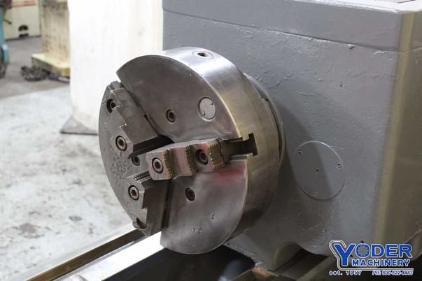 22" x 72" LeBlond, engine lathe, 14-1/2" swing over cross slide, 3-jaw 15" chuck, 10 HP, taper attach., #71578 - Image 6