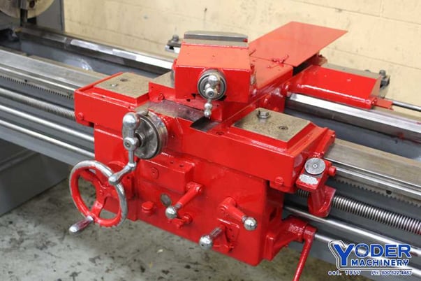 22" x 72" LeBlond, engine lathe, 14-1/2" swing over cross slide, 3-jaw 15" chuck, 10 HP, taper attach., #71578 - Image 8