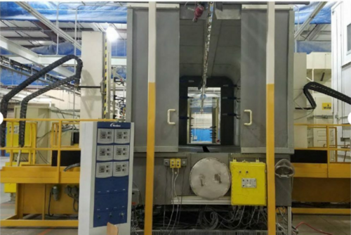 Wagner #B-286 Cymod Cyclone Powder Booth System, 5 x 7 Opening S-Cube Monocyclone - Image 5