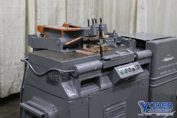 Federal #F2, industrial pipe/rod butt welder, 50 KVA, foot controls, 1 HP, 440 V., 3 phase, #71075 - Image 4