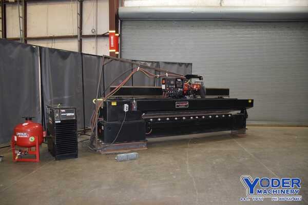 10' Pandjiris #120I-50, seam welder w/Lincoln Powerwave,.020"-.375" thick, 2007, #71485 - Image 1