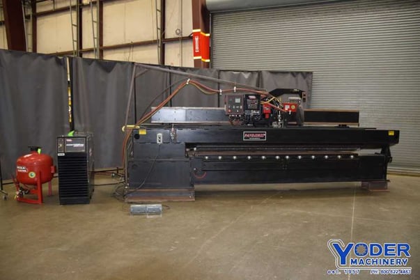 10' Pandjiris #120I-50, seam welder w/Lincoln Powerwave,.020"-.375" thick, 2007, #71485 - Image 2