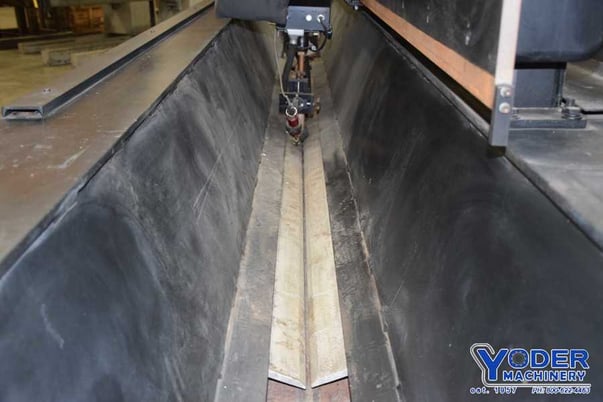 10' Pandjiris #120I-50, seam welder w/Lincoln Powerwave,.020"-.375" thick, 2007, #71485 - Image 5