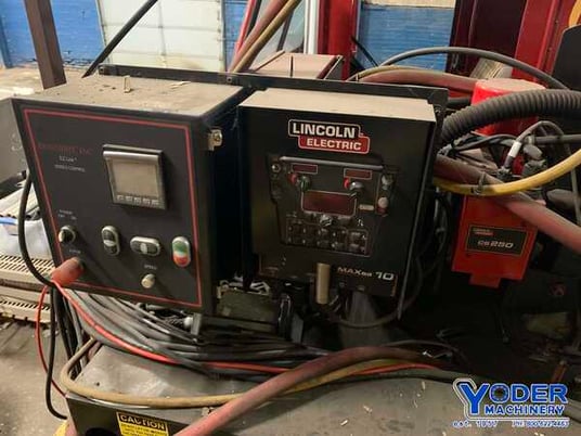 10' Pandjiris #120I-50, seam welder w/Lincoln Powerwave,.020"-.375" thick, 2007, #71485 - Image 7