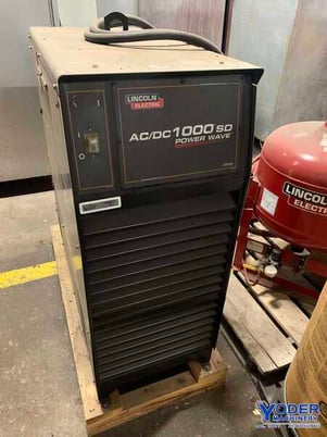 10' Pandjiris #120I-50, seam welder w/Lincoln Powerwave,.020"-.375" thick, 2007, #71485 - Image 10