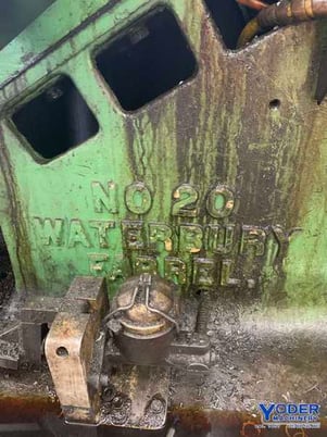 3" Waterbury-Farrel #20, inclined thread roller, 125 PPM, #71569 - Image 10