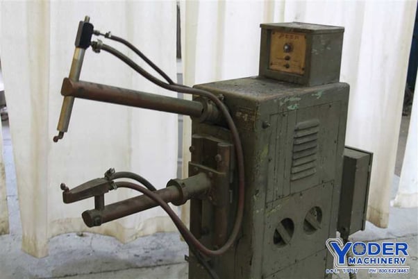 15 KVA Peer #92, spot welder, 12" throat, water cooled, 230 V., serial #8170, #68271 - Image 4