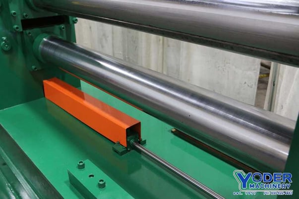 60" x 7" Cincinnati, rafted slitter head, quick disconnect drive, hydraulic vertical adj., #69155 - Image 6