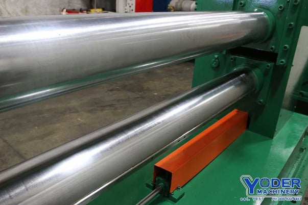 60" x 7" Cincinnati, rafted slitter head, quick disconnect drive, hydraulic vertical adj., #69155 - Image 7