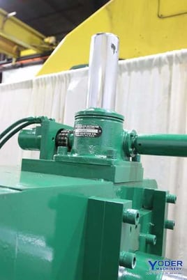 60" x 7" Cincinnati, rafted slitter head, quick disconnect drive, hydraulic vertical adj., #69155 - Image 8