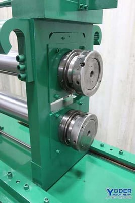 60" x 7" Cincinnati, rafted slitter head, quick disconnect drive, hydraulic vertical adj., #69155 - Image 9