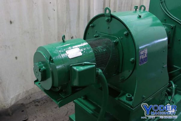 60" x 7" Cincinnati, rafted slitter head, quick disconnect drive, hydraulic vertical adj., #69155 - Image 10