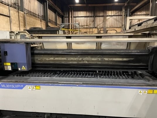 Mitsubishi #ML3015LVPlus, Co2 Laser, 4000 watt, 5' x 10' dual shuttle tables, 122.05" X, 61.02" Y, 3.54" Z - Image 3