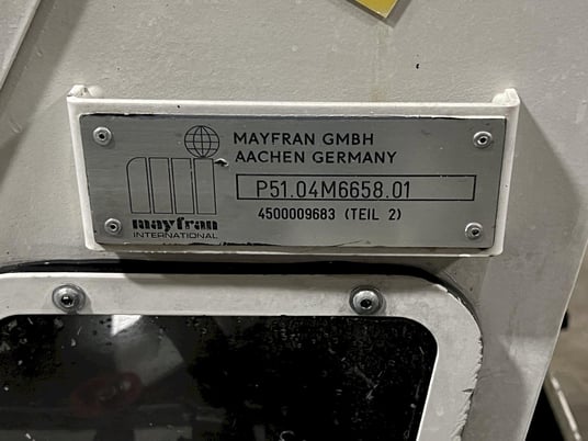 34" x 360" Mayfran #Consep-2000, chip conveyor, coolant tank, 2001 - Image 4