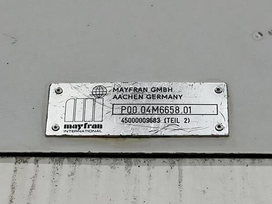 34" x 360" Mayfran #Consep-2000, chip conveyor, coolant tank, 2001 - Image 8