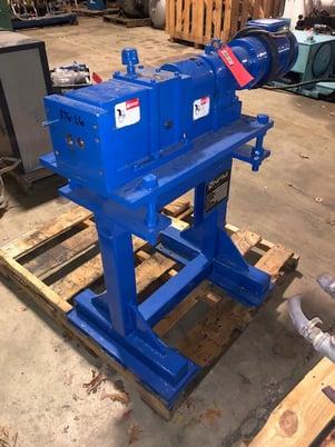 NFM Welding Engineers, 53mm side feed extruder with no barrel or screws, 2 HP - Image 1