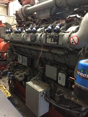 745 KW Waukesha #P48, Natural gas generator set core, 480 Volts - Image 2