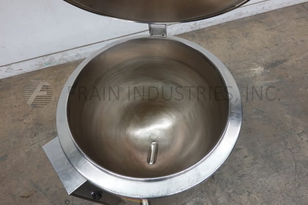 80 gallon Groen #AE180, 304 Stainless Steel, self contained, electric jacketed kettle, 32" dia. x 28" deep - Image 2