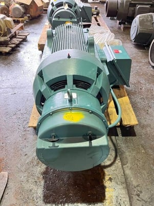 150 HP 890 RPM Reliance, Frame 449T/447T, TEFC, 460 Volts, w/1000ft.lb.Stearns Brake, unused (2 available) - Image 5