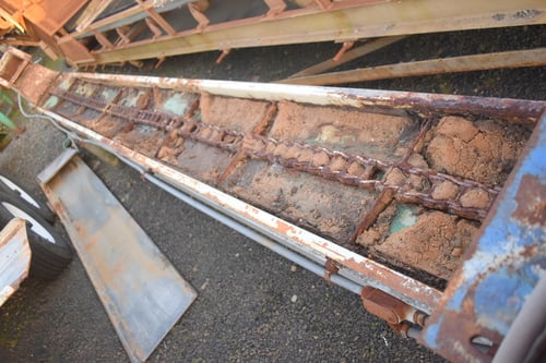 17" wide x 21' long, Drag chain conveyor - Image 4