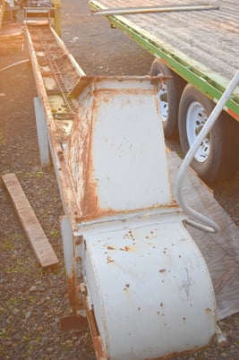 17" wide x 21' long, Drag chain conveyor - Image 5