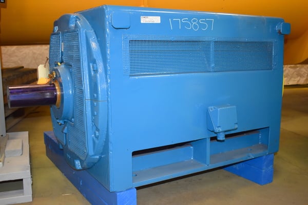 600 HP 1775 RPM General Electric, Frame 8288S, 2300 Volts, reconditioned - Image 1