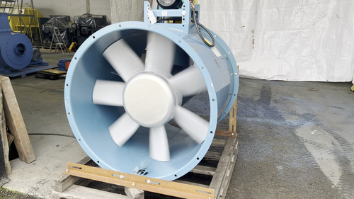 Twin City #TCTA, axial fan size 42B4, 5 HP, 42" ID, 46" outside flange - Image 4