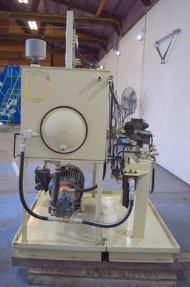 30 HP Hydraulic pump power unit, electric, 3500 psi, 30 GPM, 100 gallon tank - Image 5