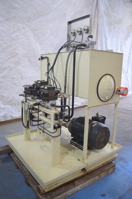 30 HP Hydraulic pump power unit, electric, 3500 psi, 30 GPM, 100 gallon tank - Image 6