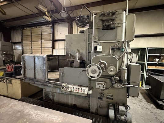 Mattison #24, rotary surface grinder, 42" chuck, 48" swing, 23" stroke, 24" grinding wheel, 1968 - Image 1