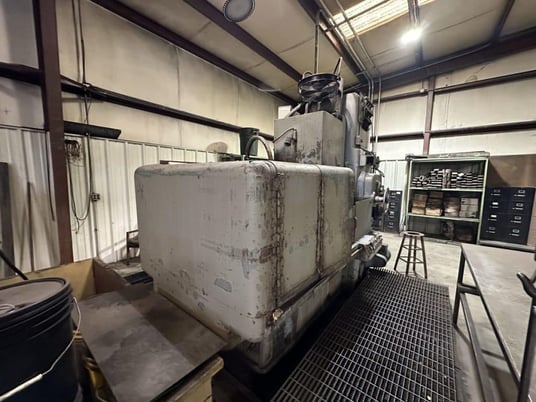 Mattison #24, rotary surface grinder, 42" chuck, 48" swing, 23" stroke, 24" grinding wheel, 1968 - Image 4