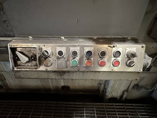 Mattison #24, rotary surface grinder, 42" chuck, 48" swing, 23" stroke, 24" grinding wheel, 1968 - Image 9