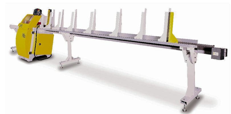 24" Cam-Wood #CS-24AAT-16X, Auto Cutoff Saw, (36) cutting cycle per min., 10 HP arbor, 2400 RPM, 90 psi, (1) - Image 3