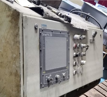 500 Ton, USI Clearing #S2-500-108-60, straight side double crank tie rod press, 12" stroke, 38" Shut Height - Image 4