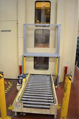 1200 Ton, Minster #E2-1200, straight side double crank, 12" stroke, 44" Shut Height, 12" slide adjustment - Image 5