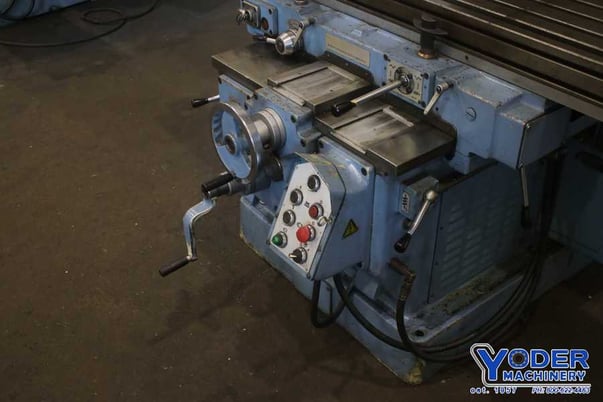 OKK #MH-3V, vertical mill, 14-1/4" x65" table, coolant system, automatic lube, digital read out, #50 NS - Image 2