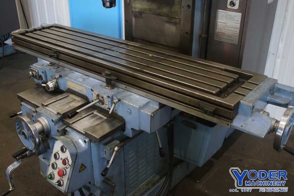 OKK #MH-3V, vertical mill, 14-1/4" x65" table, coolant system, automatic lube, digital read out, #50 NS - Image 3