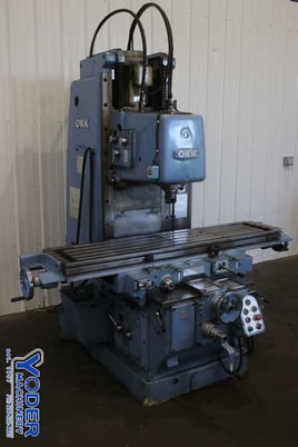 OKK #MH-3V, vertical mill, 14-1/4" x65" table, coolant system, automatic lube, digital read out, #50 NS - Image 7