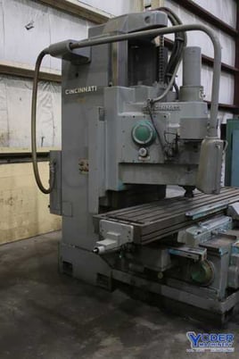 Cincinnati #Vercipower-550-20, vertical mill, 20" x94.5" table, 50 HP, coolant, power draw bar, #75834 - Image 2