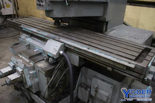 Cincinnati #Vercipower-550-20, vertical mill, 20" x94.5" table, 50 HP, coolant, power draw bar, #75834 - Image 4